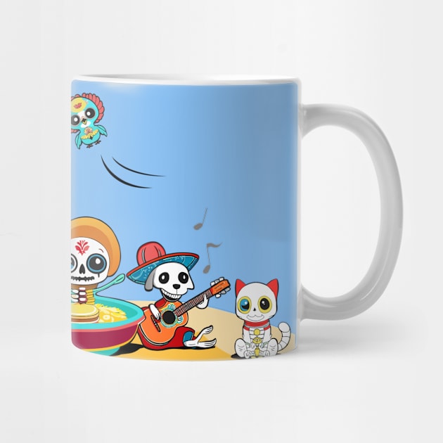 The Dead - MUG by EshiPaints